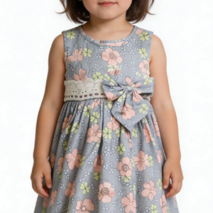 Blush Meadow Bow Dress