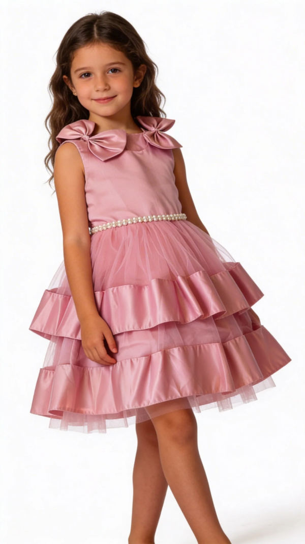 PartyDressPebblesbeltPinkF